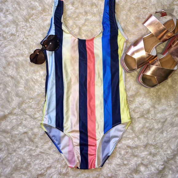 Zaful Other - Multicolor Low Back One Piece